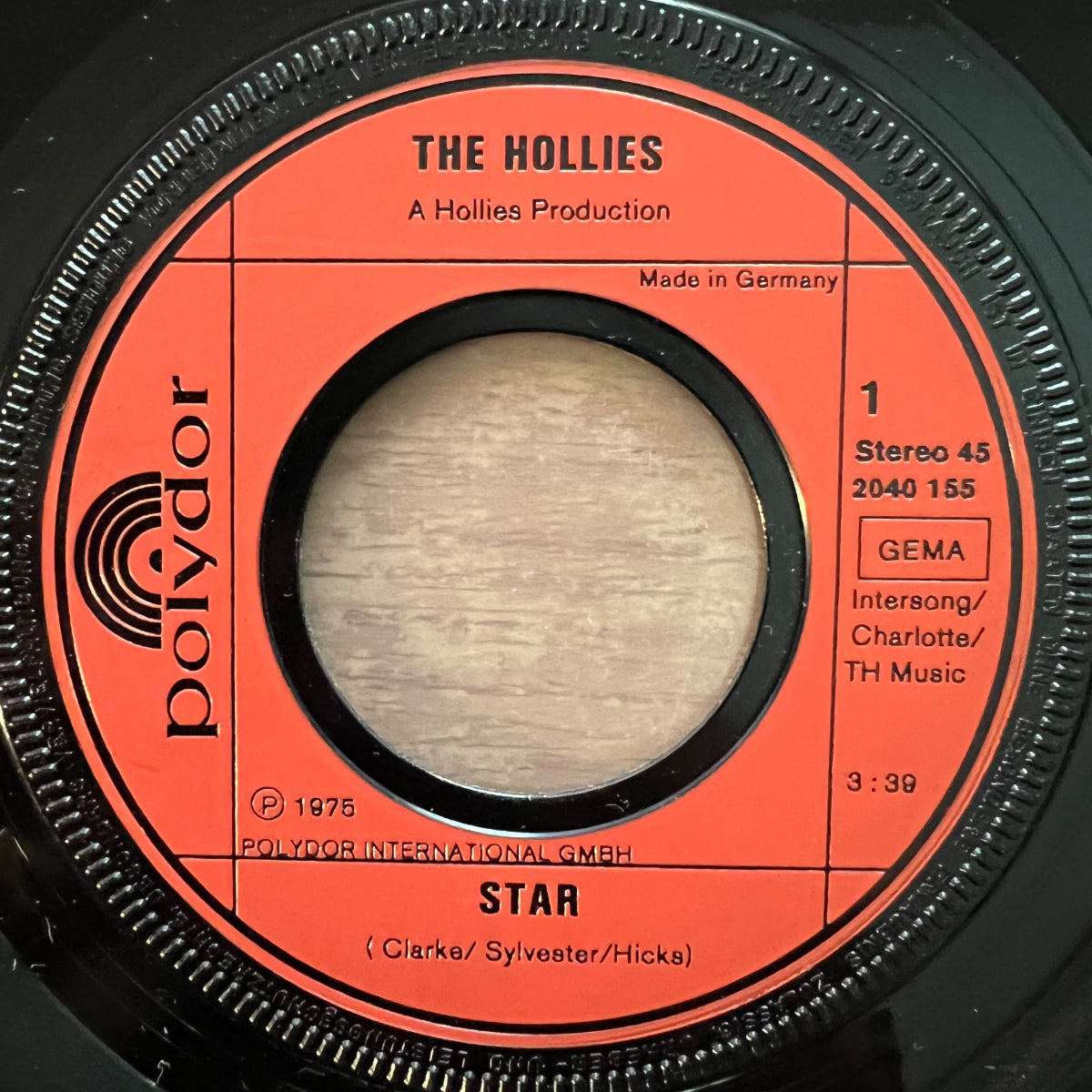 Hollies - Stars / 1. D-Press. 1976 - (M-/VG++)