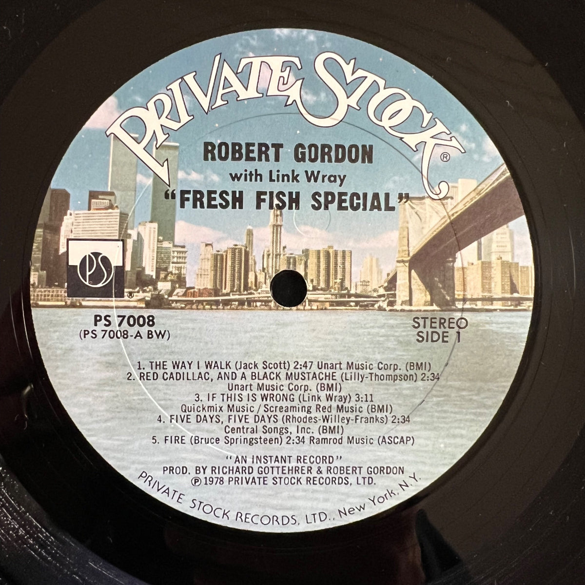 Robert Gordon & Link Wray - Fresh Fish Special / 1. US-Press. 1978 - (M-/M-)