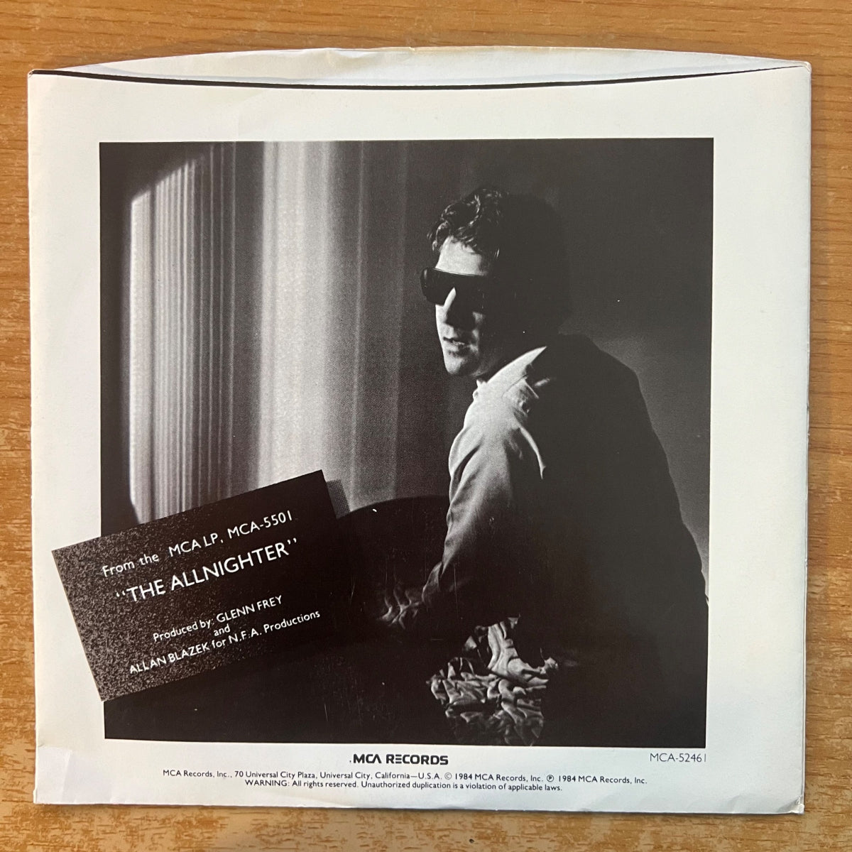 Glenn Frey - The Allnighter / 1. US-Press. 1984 - (M-/M-)