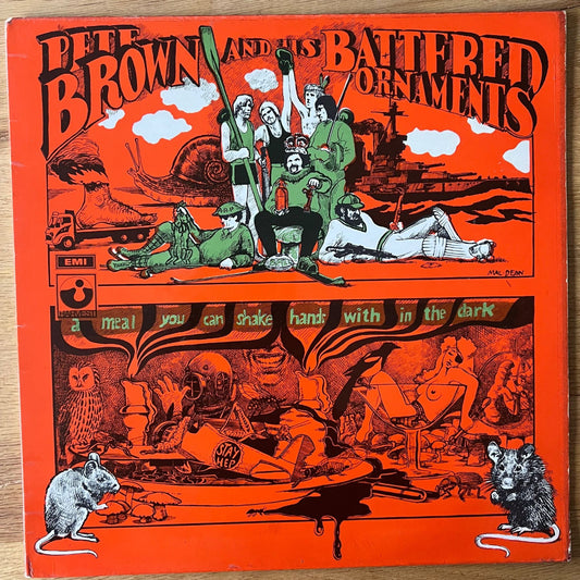 Pete Brown &amp; His Battered Ornaments - A Meal You Can Shake Hands With In The Dark / 1st UK Press. 1969 - (VG+/VG++)