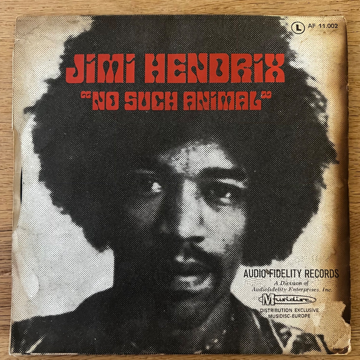 Jimi Hendrix - No Such Animal / 1. France-Press. 1970 - (VG+/VG+)