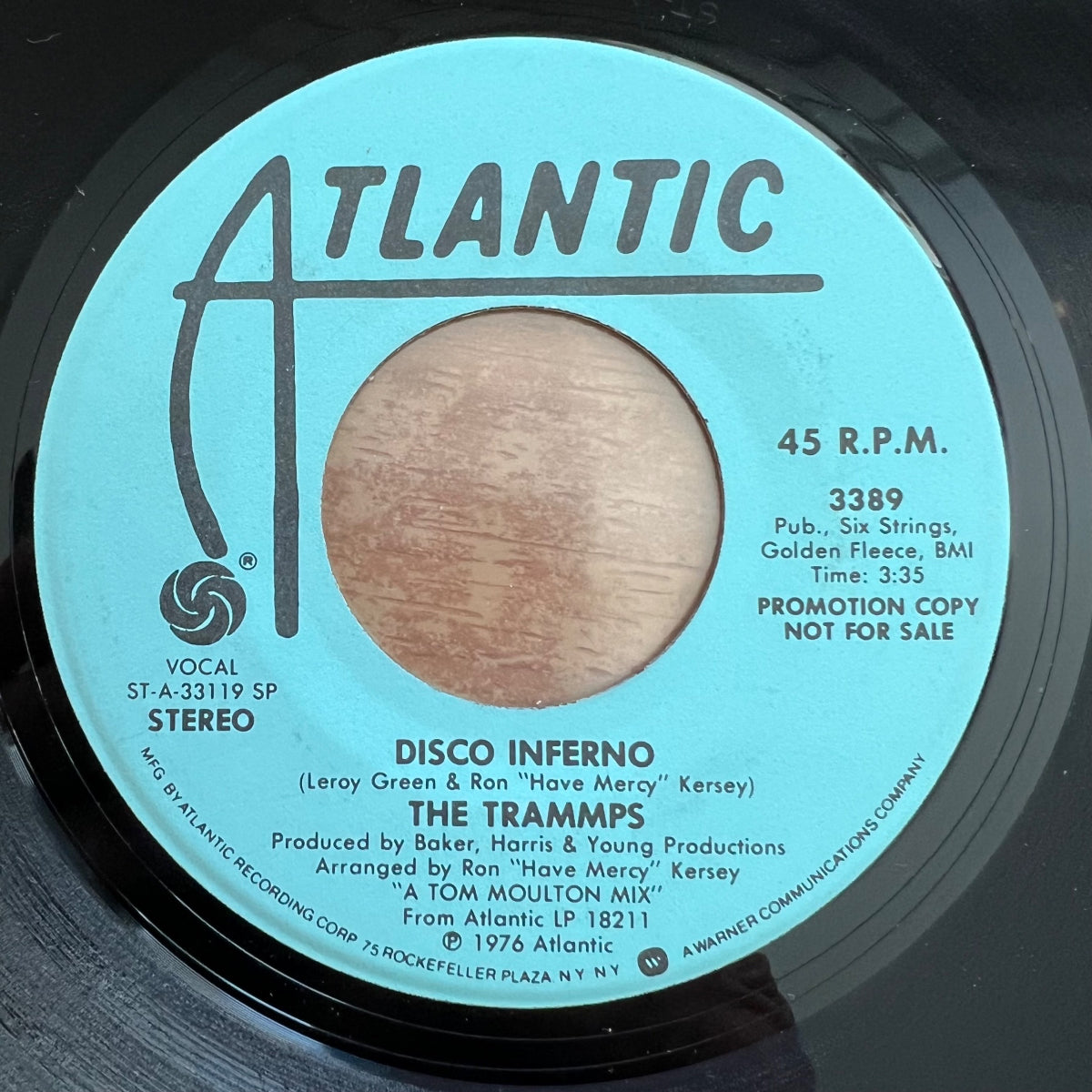 Trammps - Disco Inferno / US-Promo 1976  - (M-/Neutral)