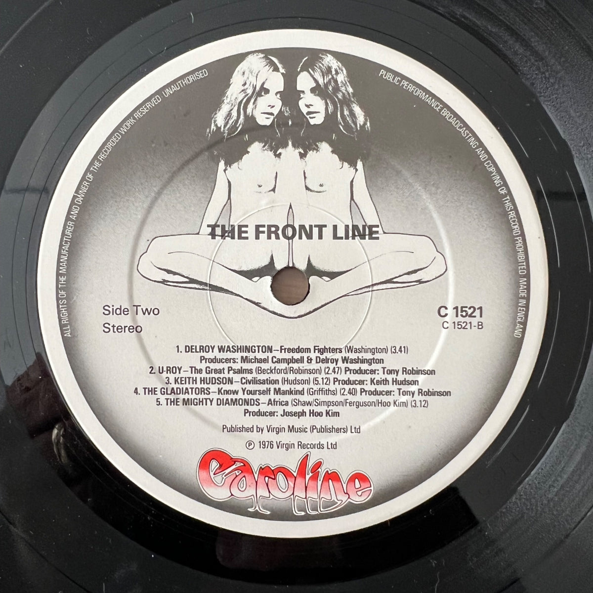 Various - Front Line / 1. UK-Press. 1976 - (M-/M-)