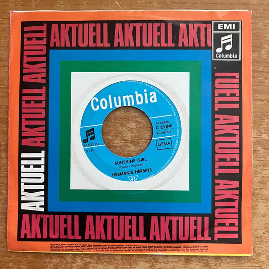 Herman's Hermits - Sunshine Girl / 1. D-Press. 1968 - (VG/VG+)