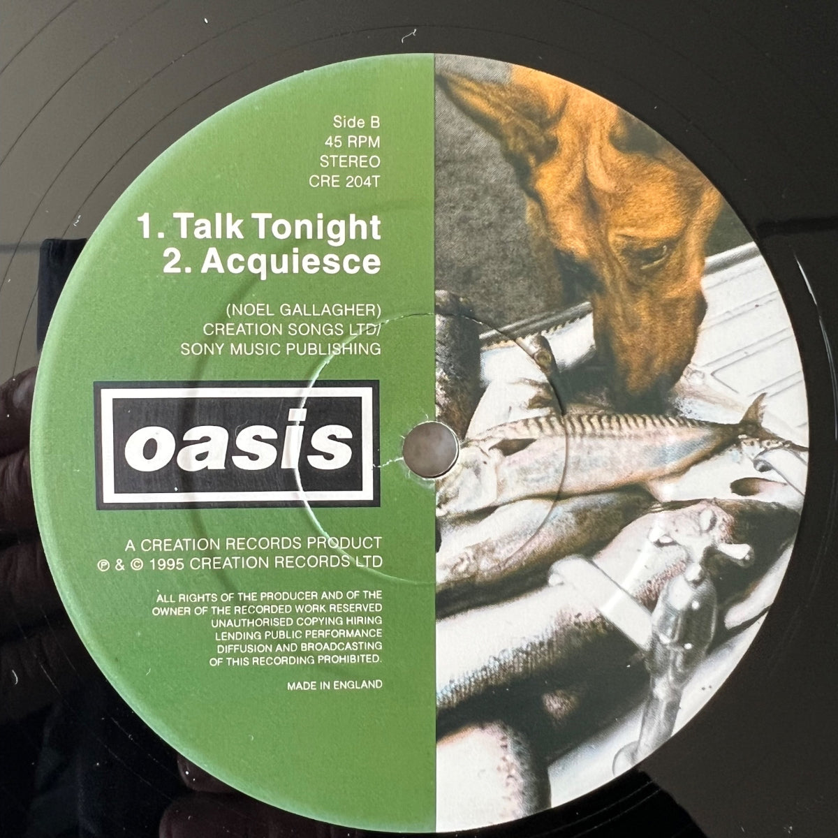 Oasis - Some Might Say / 12" Maxi - 1. UK-Press. 1995 - (M-/M-)