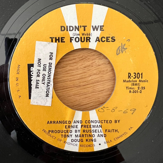 Four Aces - Always Keep Me In Your Heart / 1. US-Press. 1969 - (VG++/Neutral)