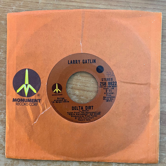 Larry Gattin - Delta Dirt / 1. US-Press. 1974 - (M-/VG+)