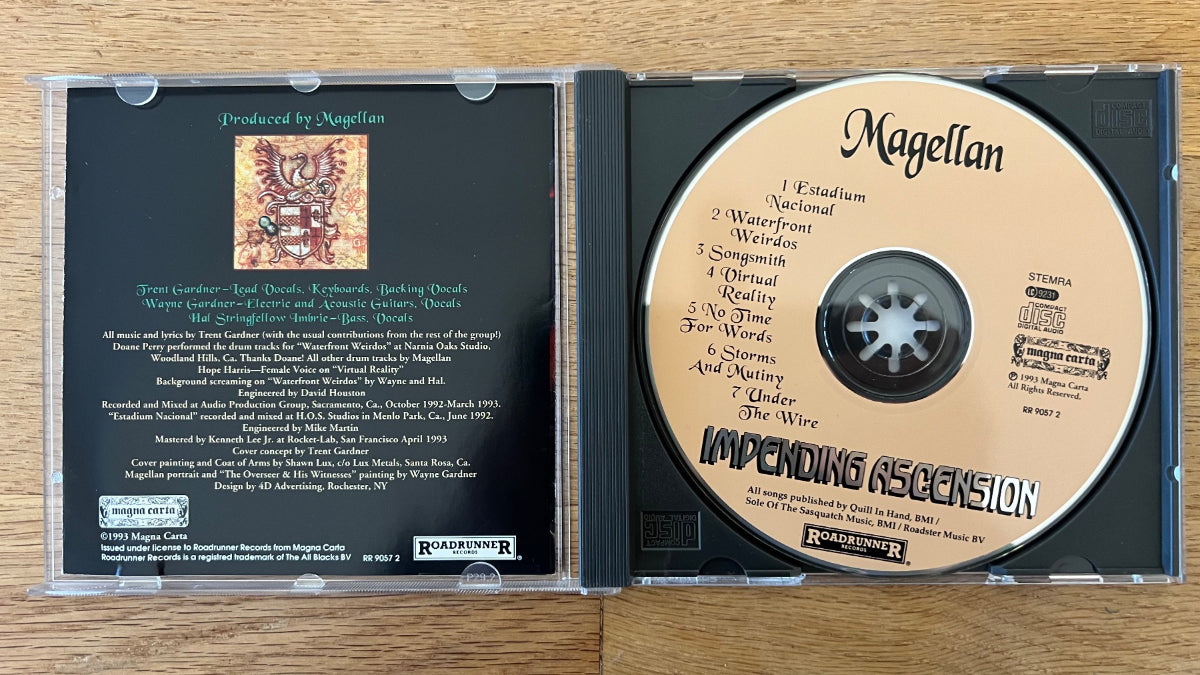Magellan - Impending Ascension / CD - 1. US-Press. 1993 - (M-/M-)