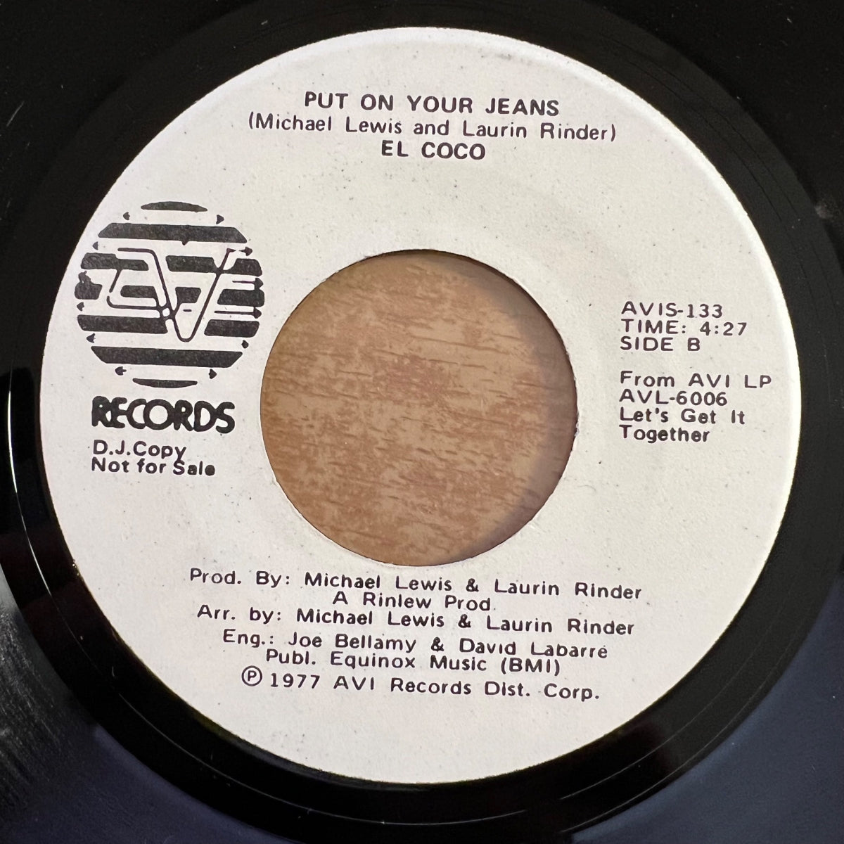 El Coco - Just Be You / US-Promo 1977 - (M-/Neutral)