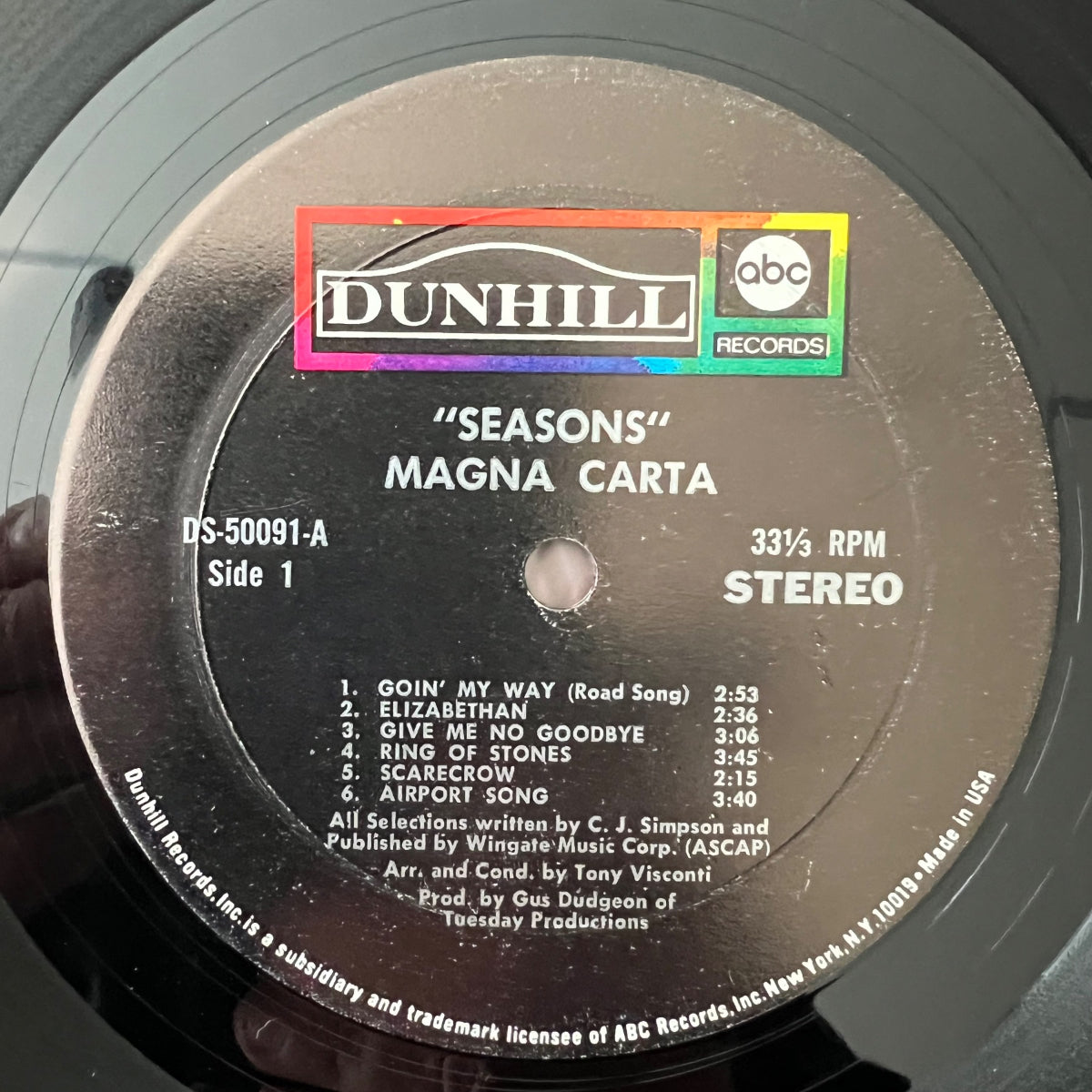 Magna Carta - Seasons / 1. US-Press. 1970 - (M-/VG++)