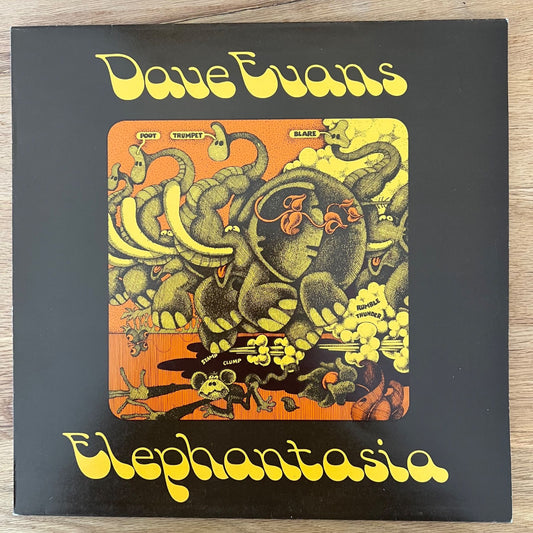 Dave Evans - Elephantasia / 1. UK-Press. 1972 - (M-/M-)