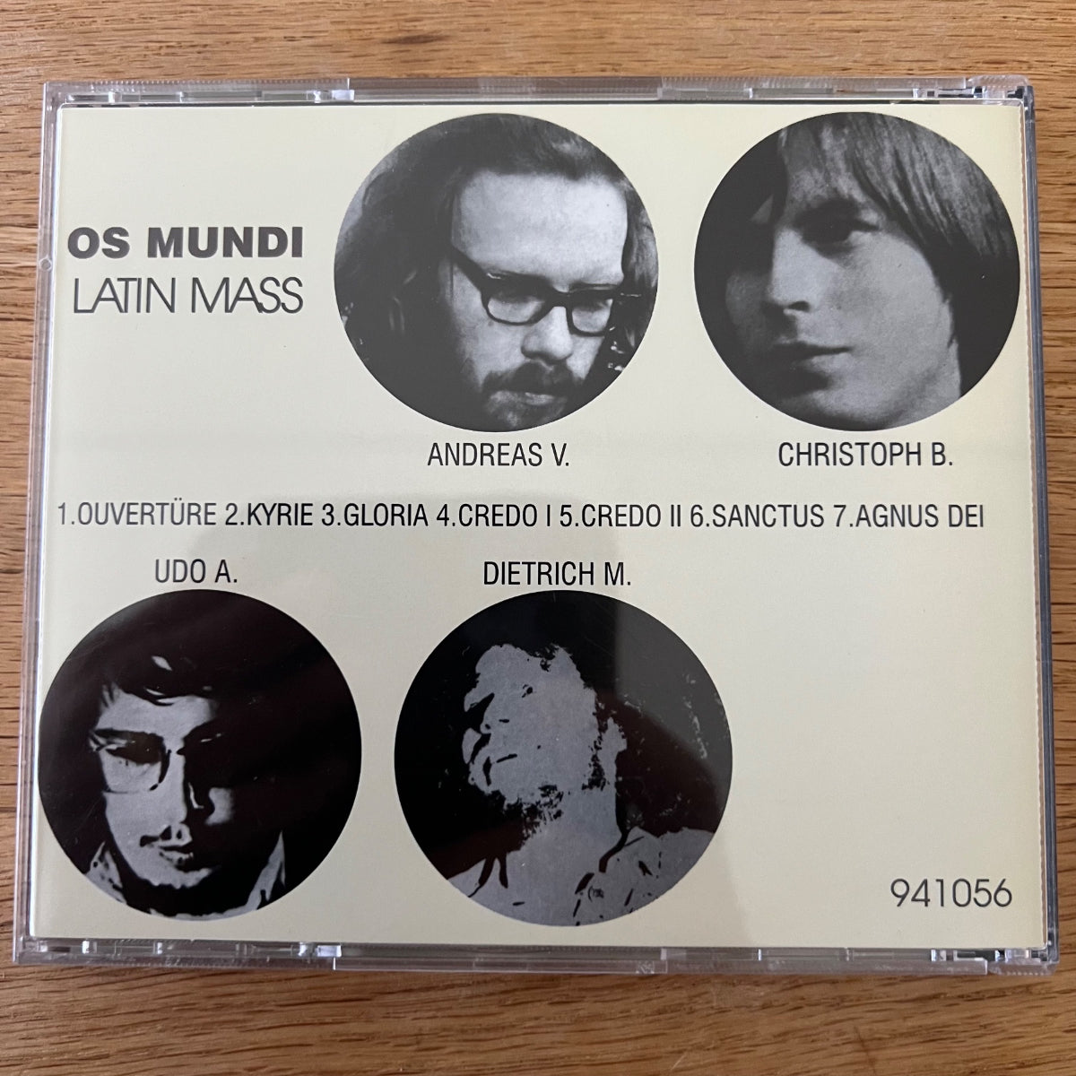 Os Mundi - Latin Mass / CD - 1st Press. 1995 - (M-/M-)