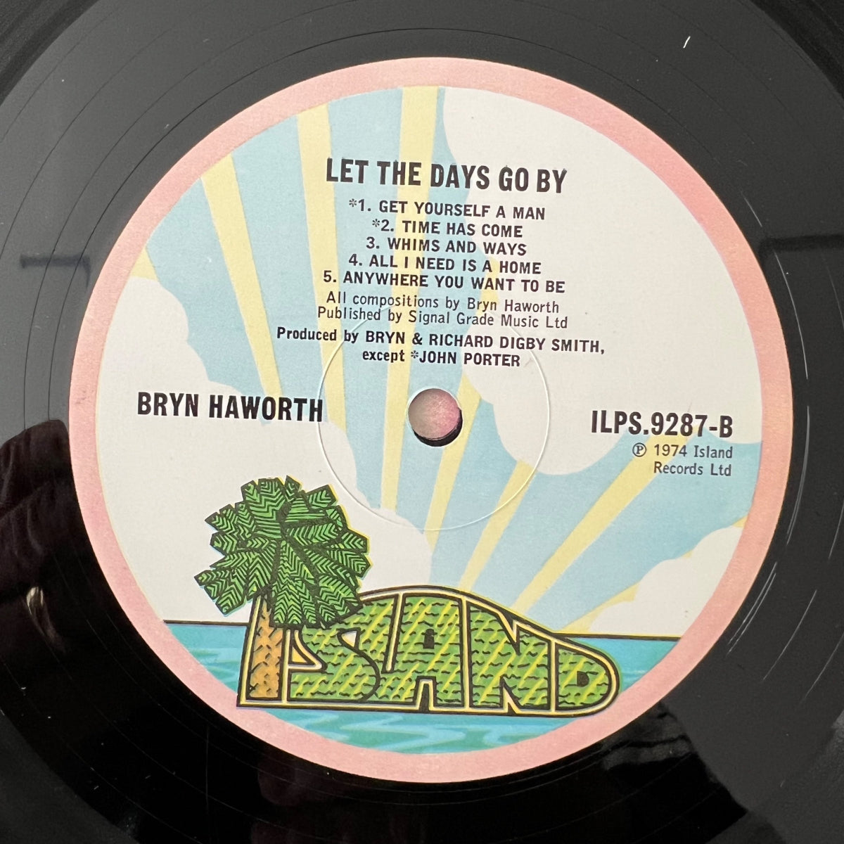 Bryn Haworth - Let The Days Go By / 1. UK-Press. 1974 - (M-/M-)
