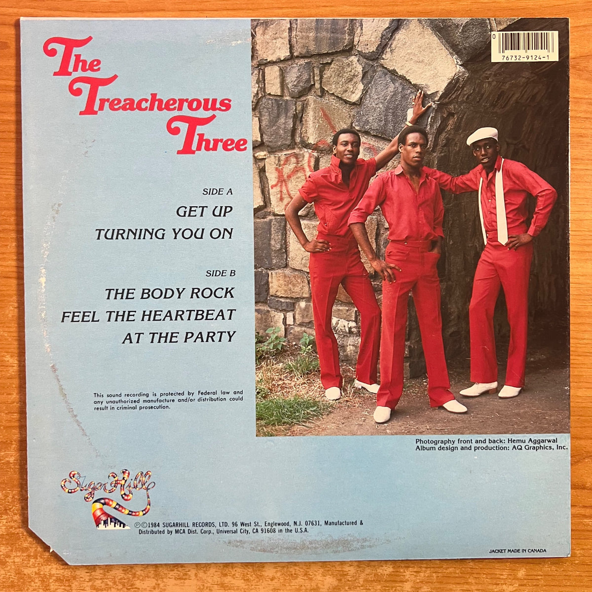 Treacherous Three - Same / 1.US-Press. 1984 - (M-/VG+)