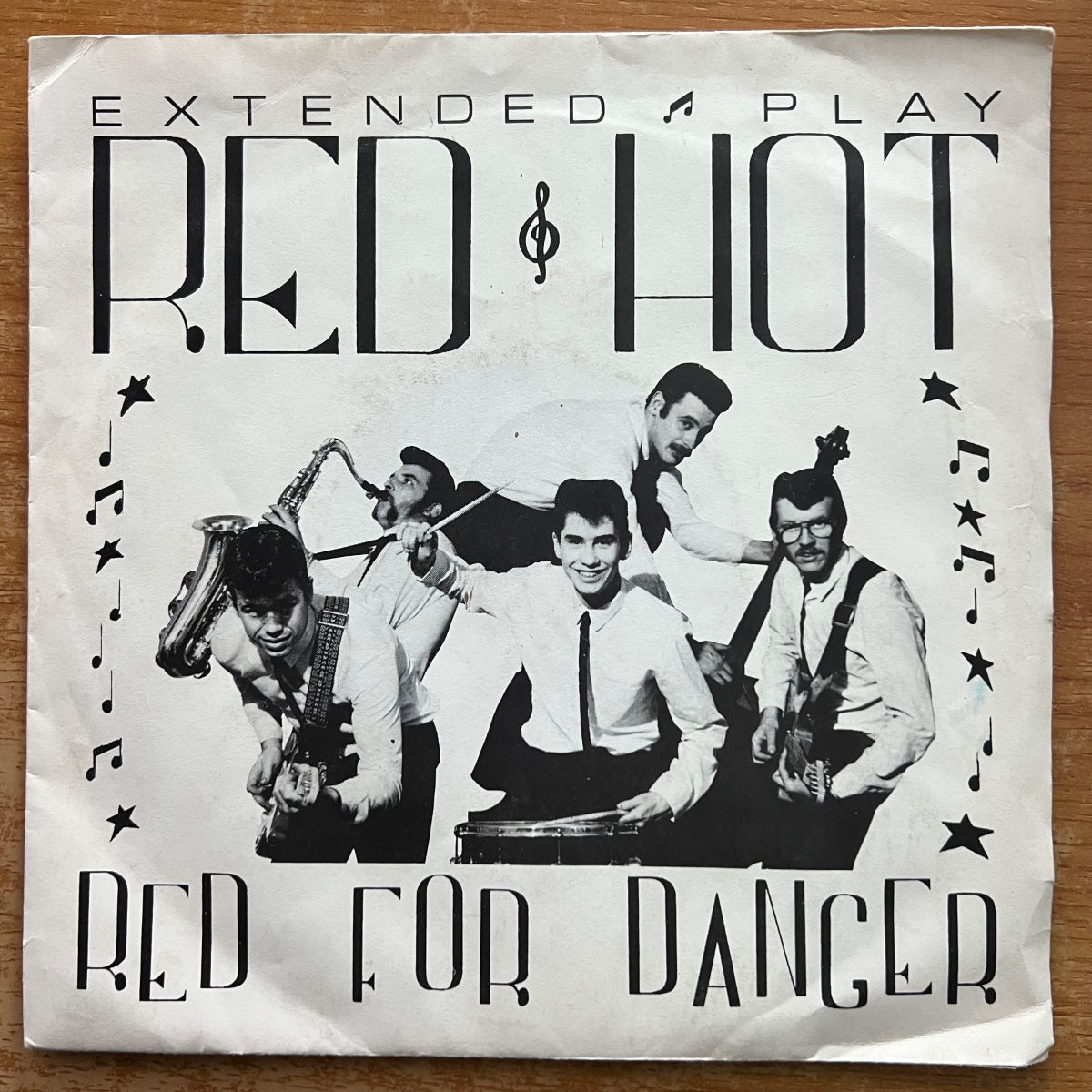 Red Hot - Red For Danger / 7" EP - 1. UK-Press. 1984 - (M-/VG+)
