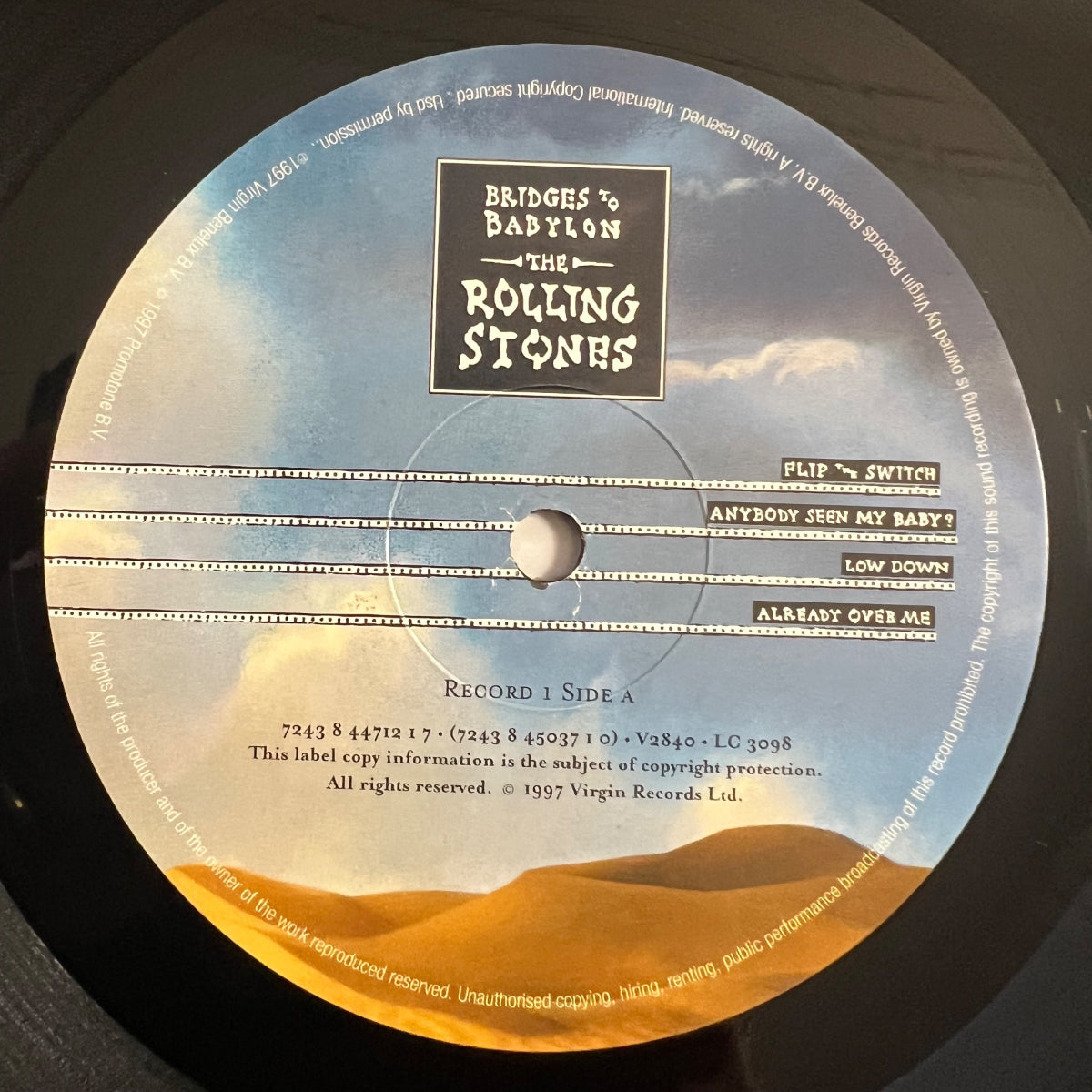 Rolling Stones - Bridges To Babylon / 2 LP - 1. EU 1997