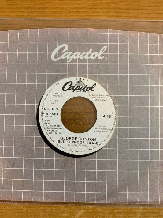 George Clinton - Bullet Proof / US-Promo 1985 - (M-/VG++)