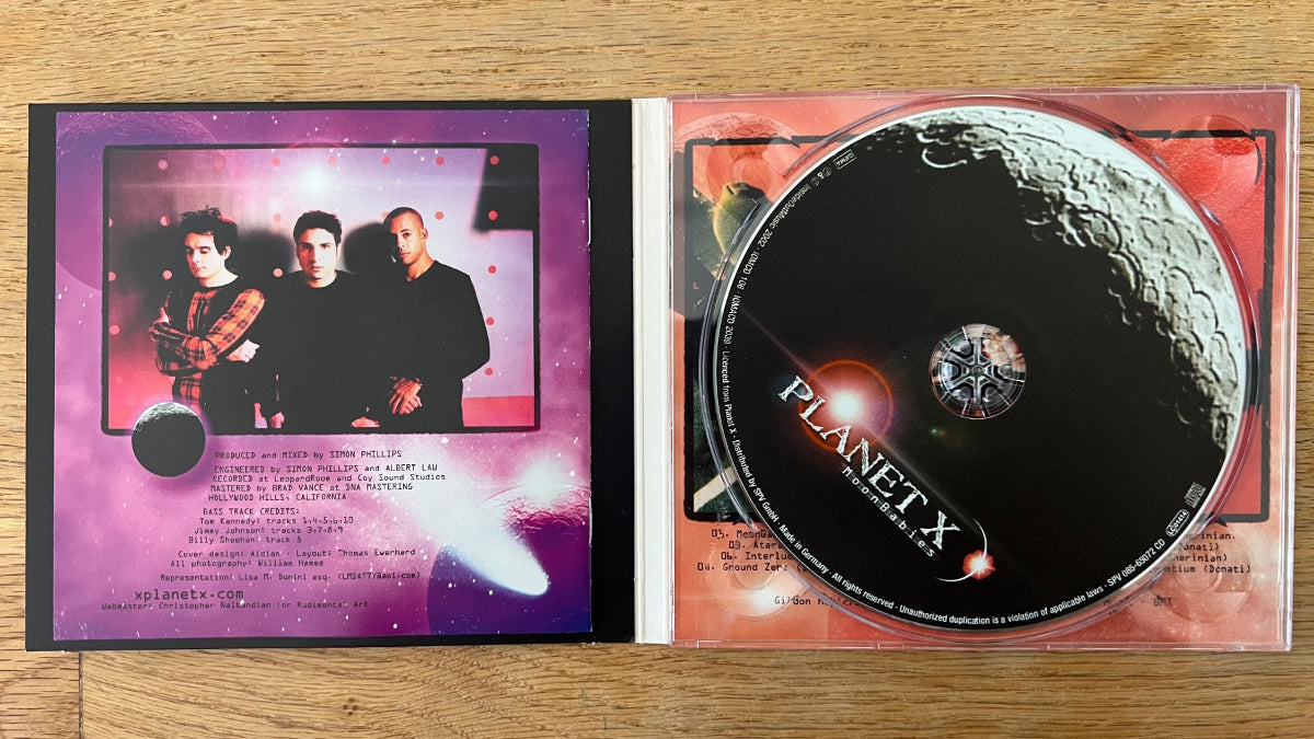 Planet X - MoonBabies / CD - 1. D-Press. 2002 - (M-/VG++)