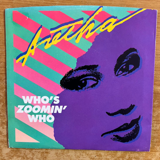 Aretha Franklin - Who's Zoomin' Who / 1. US-Press. 1985 - (M-/M-)