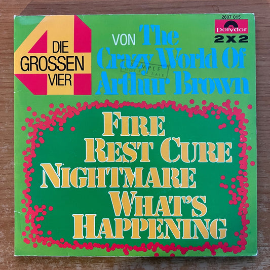 Crazy World Of Arthur Brown - Die Grossen Vier / 2x7" - D-Press. 197? - (M-/VG++)