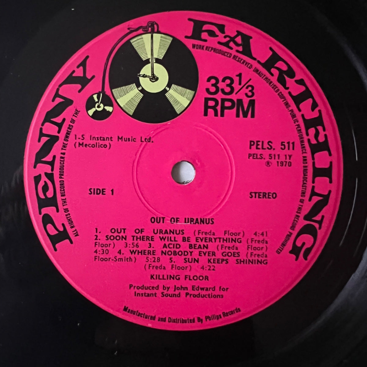 Killing Floor - Out Of Uranus / 1. UK-Press. 1970 - (M-/VG++)