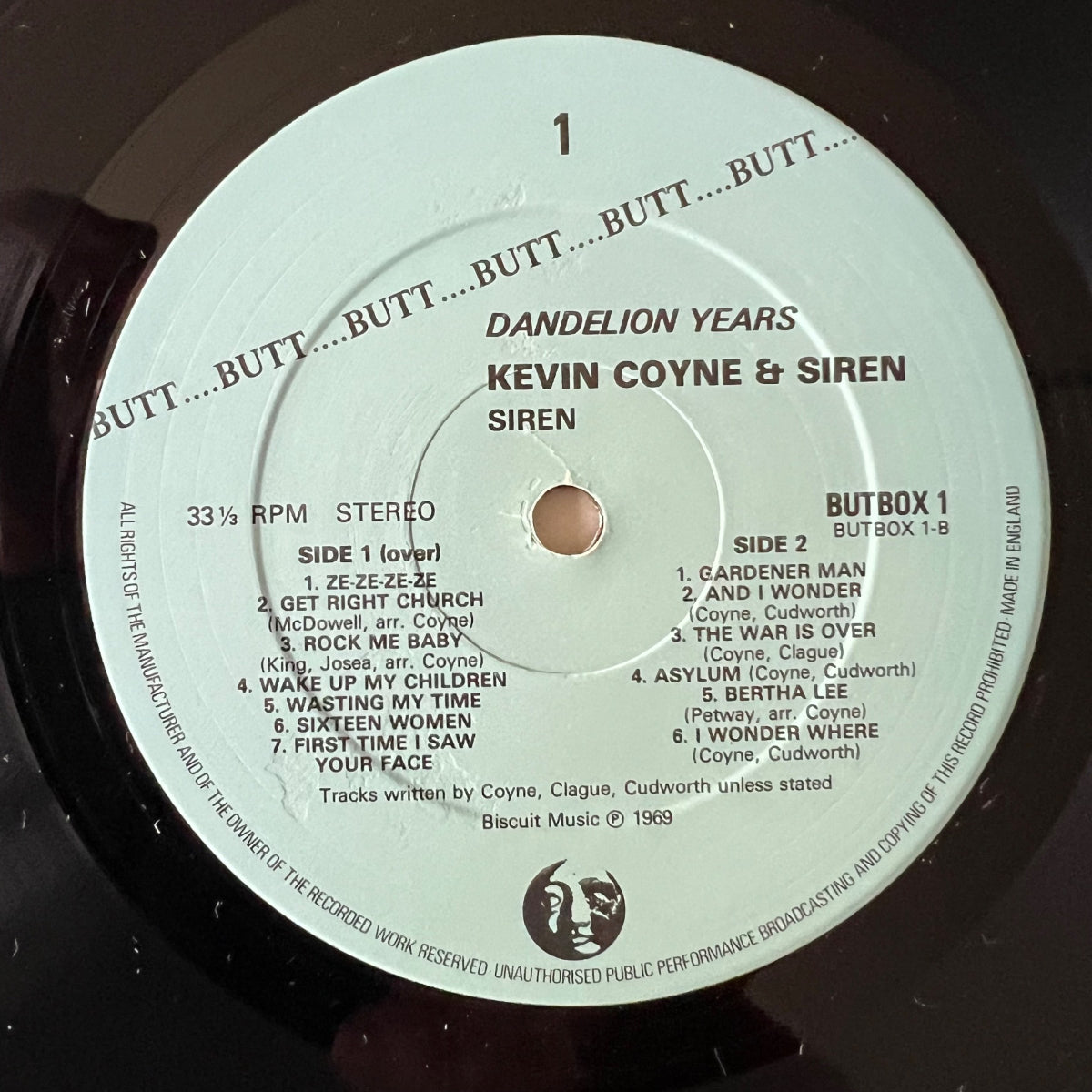 Kevin Coyne & Siren - Dandelion Years / 3 LP-Box - 1. UK-Press. 1980 - (M-/M-)