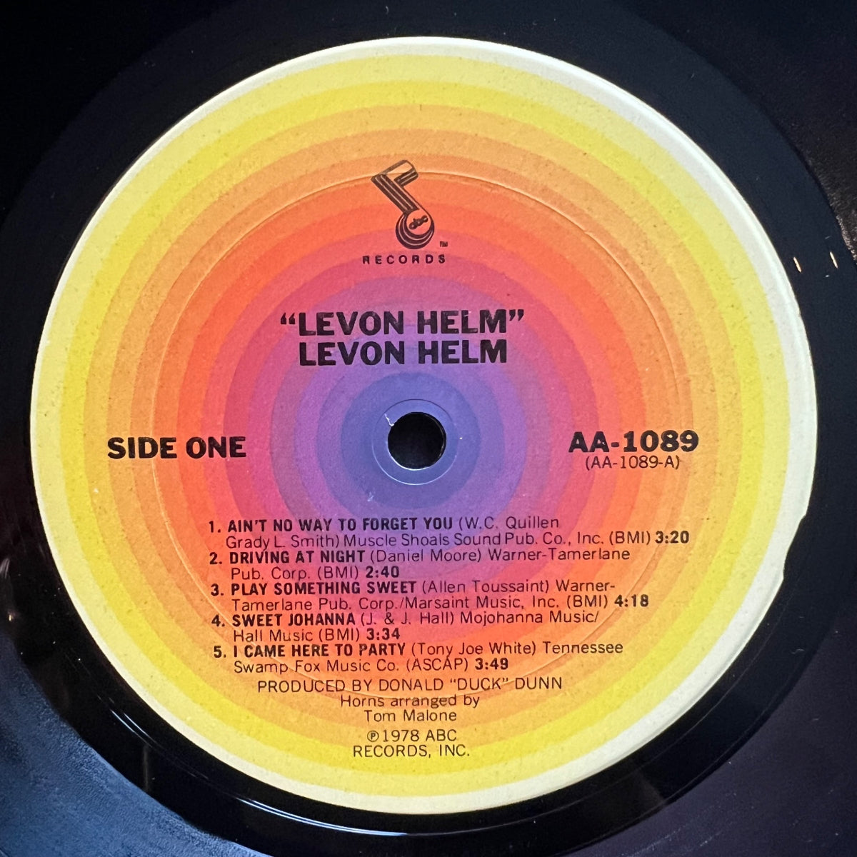 Levon Helm - Same / 1. US-Press. 1978 - (M-/M-)