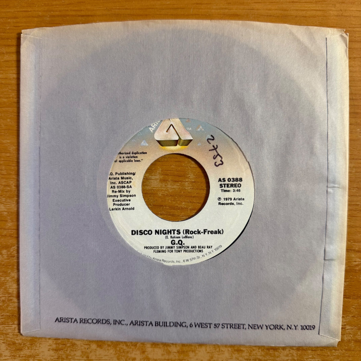 G.Q. - Disco Nights / 1. US-Press. 1979 - (M-/VG+)