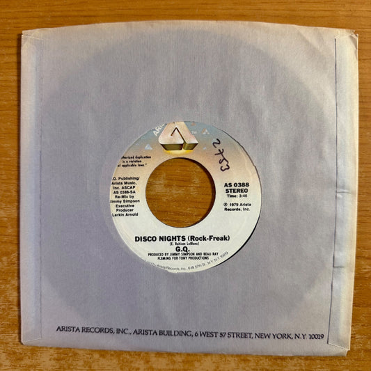 G.Q. - Disco Nights / 1. US-Press. 1979 - (M-/VG+)