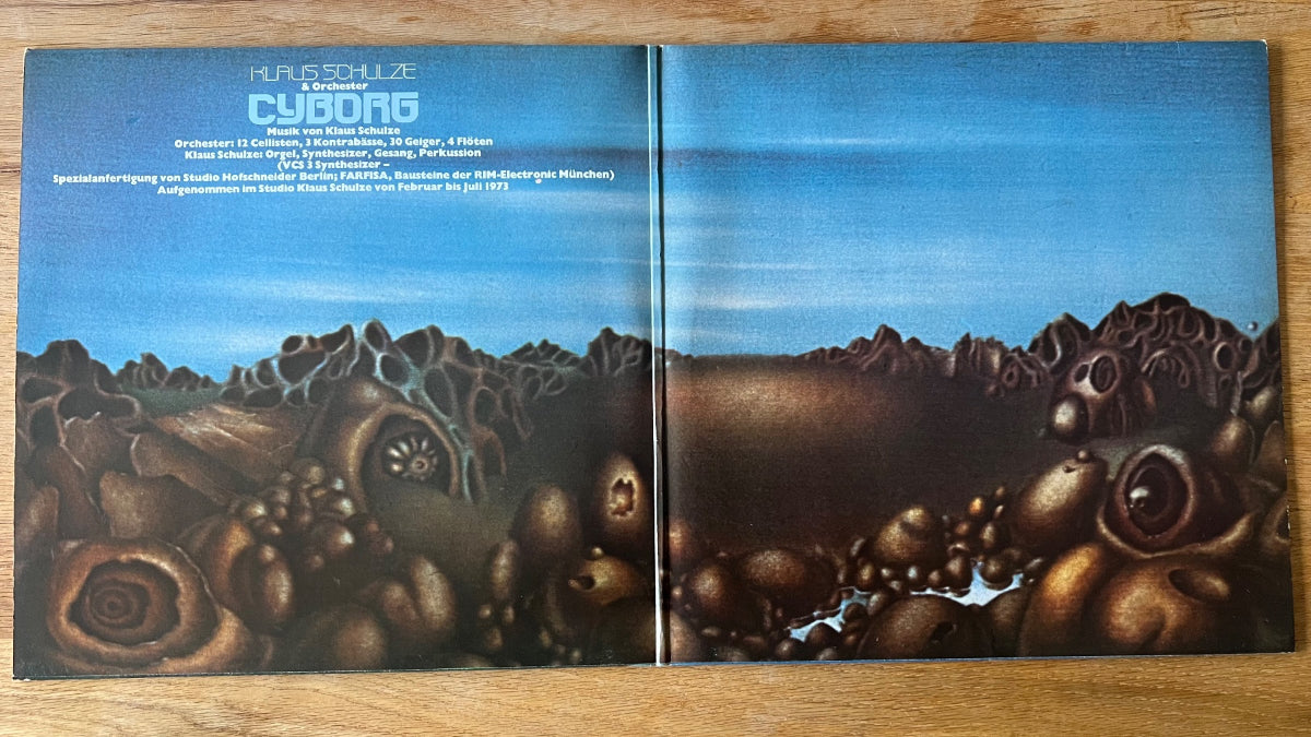 Klaus Schulze - Cyborg / 2 LP - D-Press. RE - (M-/VG++)