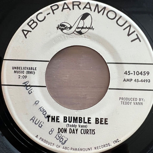 Don Day Curtis - The Bumble Bee / US-Promo 1963 - (VG++/Neutral)