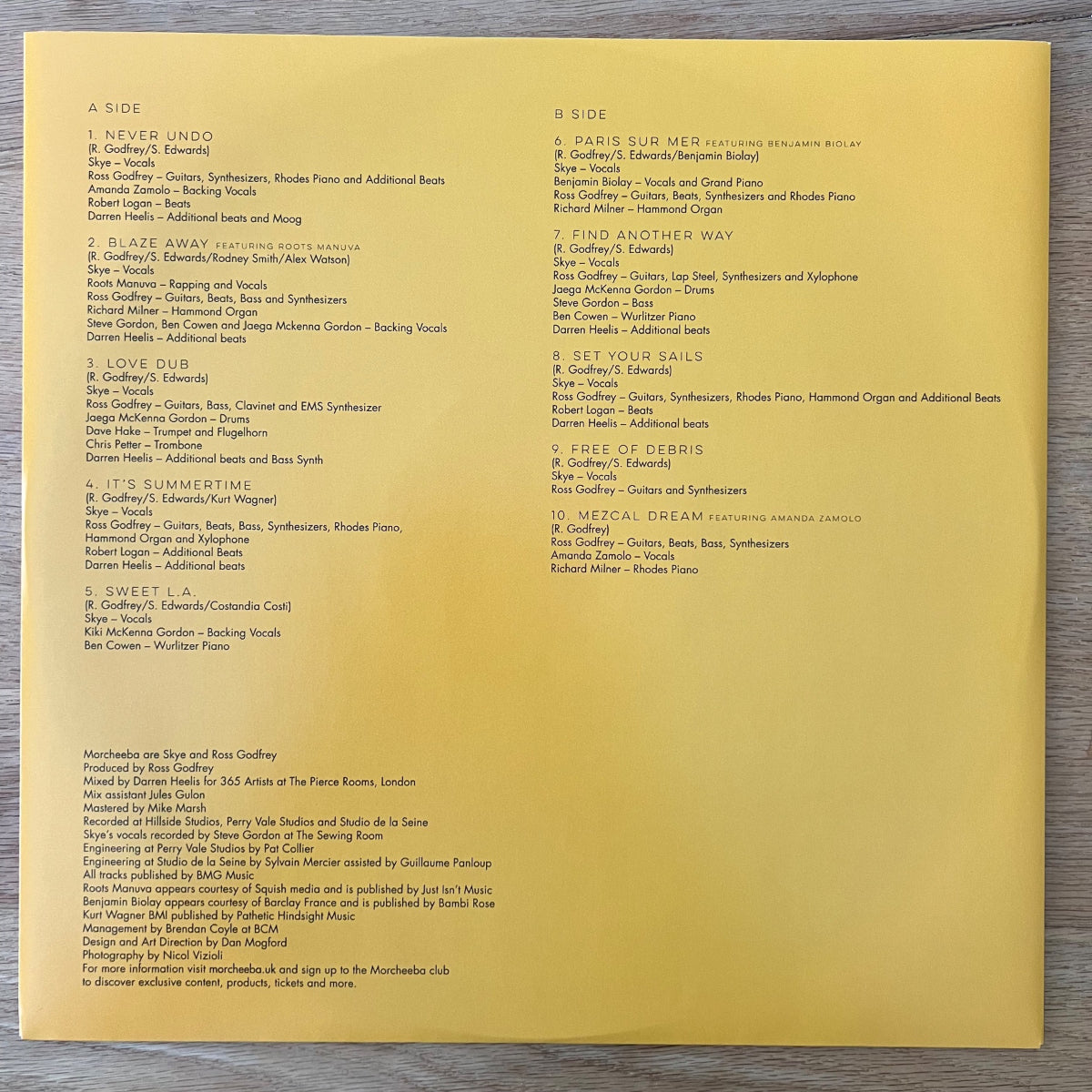 Morcheeba - Blaze Away / 1. EU-Press. 2018 - (Mint & Sealed)
