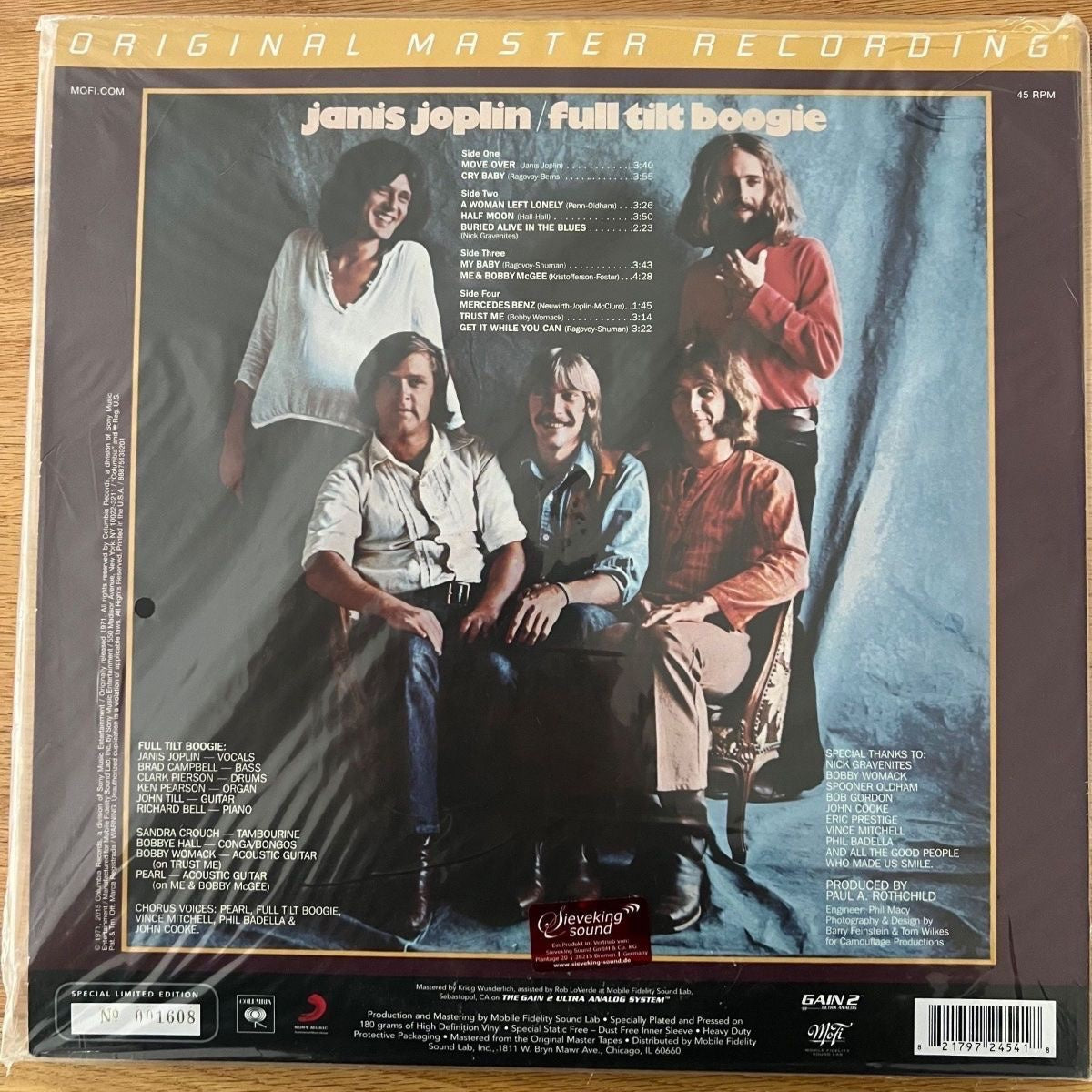 Janis Joplin - Pearl / Audiophile MFSL 2016 - (Mint & Sealed)