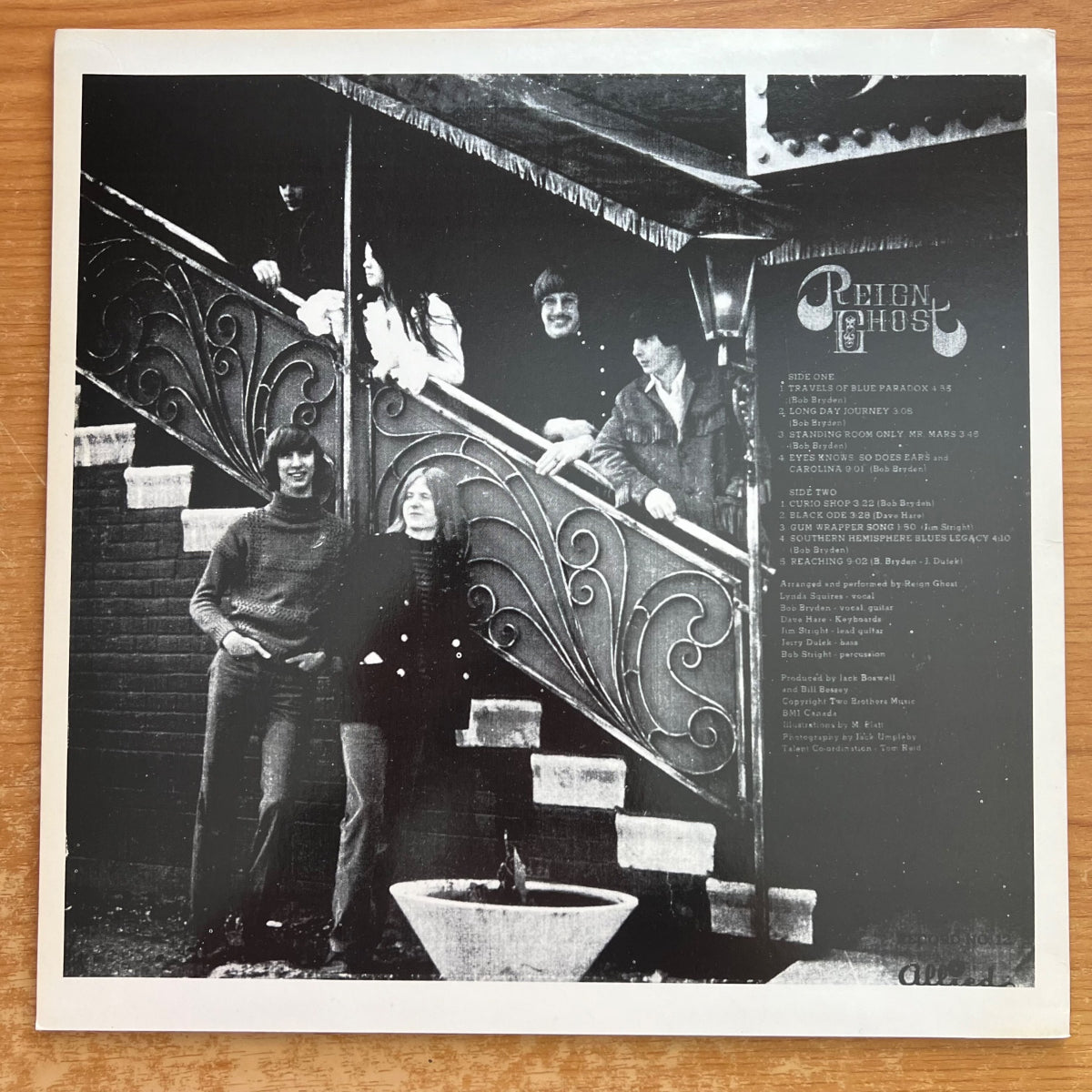 Reign Ghost - Same / France-Press. 1987 - (M-/M-)