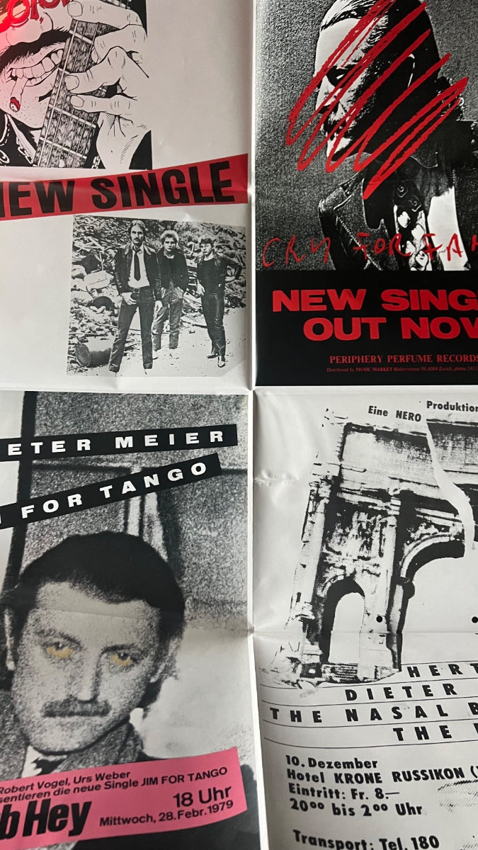 Dieter Meier, Fresh Color, Gutze Gautschi, Anthony Moore, Hertz - Dieter, Anthony, Gutze / 1. Swiss-Press. 2019 - (Mint)