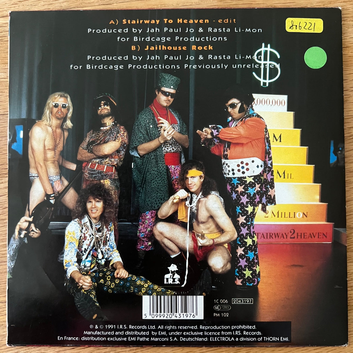 Dread Zeppelin -Stairway To Heaven / 1. EU-Press. 1991 - (VG++/VG++)