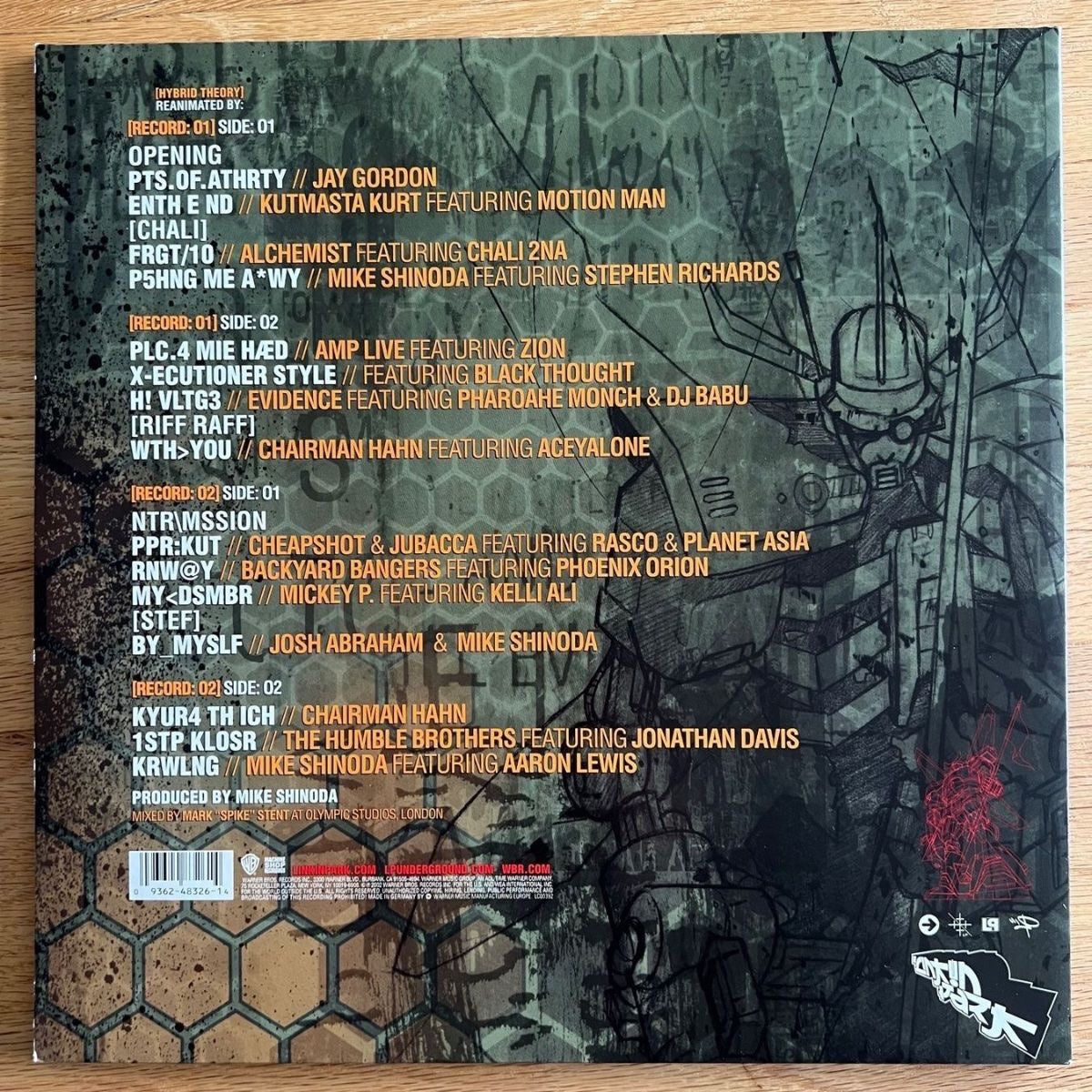 Linkin Park - Reanimation / 1.D-Press. 2002 - (Mint)