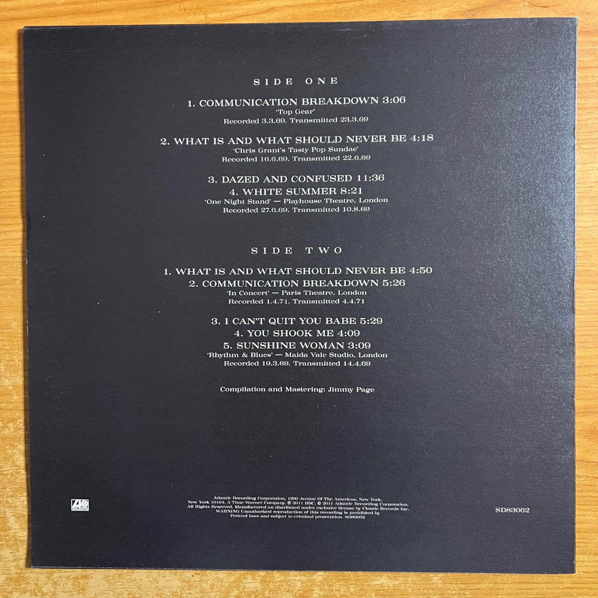 Led Zeppelin - The Missing BBC Sessions Tracks / 1. UK-Press. 2011 - (M-/M-)