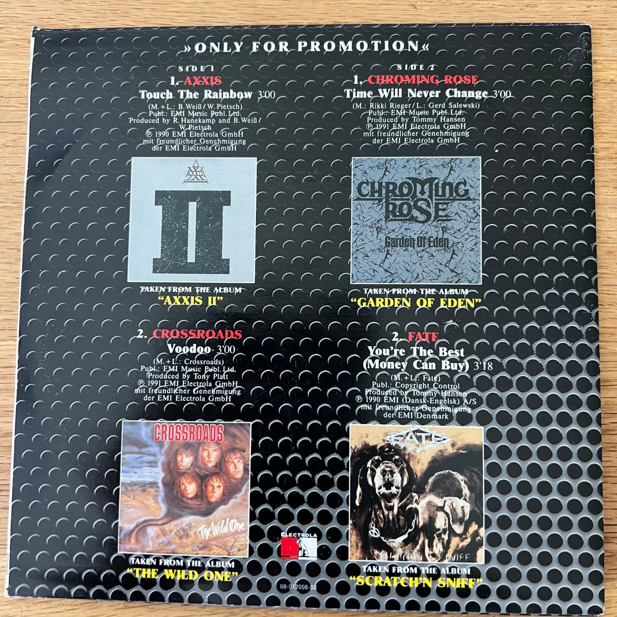 Various - Free Hot Rock EP / 1. EU-Press. 1991 - 4 Track EP - (M-/M-)