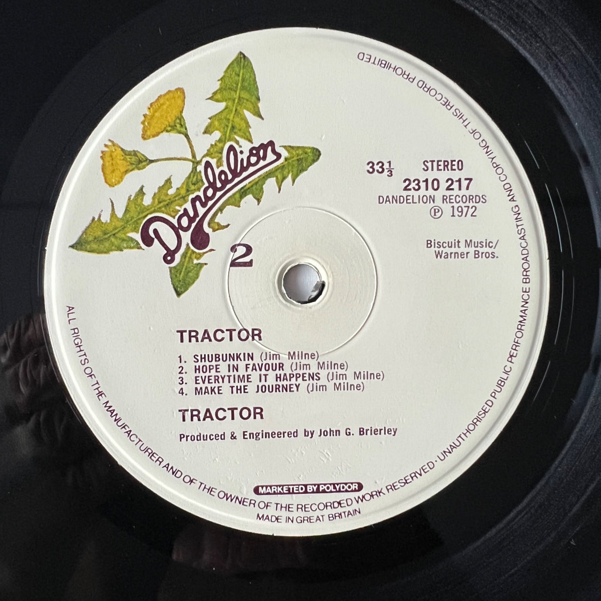 Tractor - Same / 1. UK-Press. 1972 - (M-/M-)