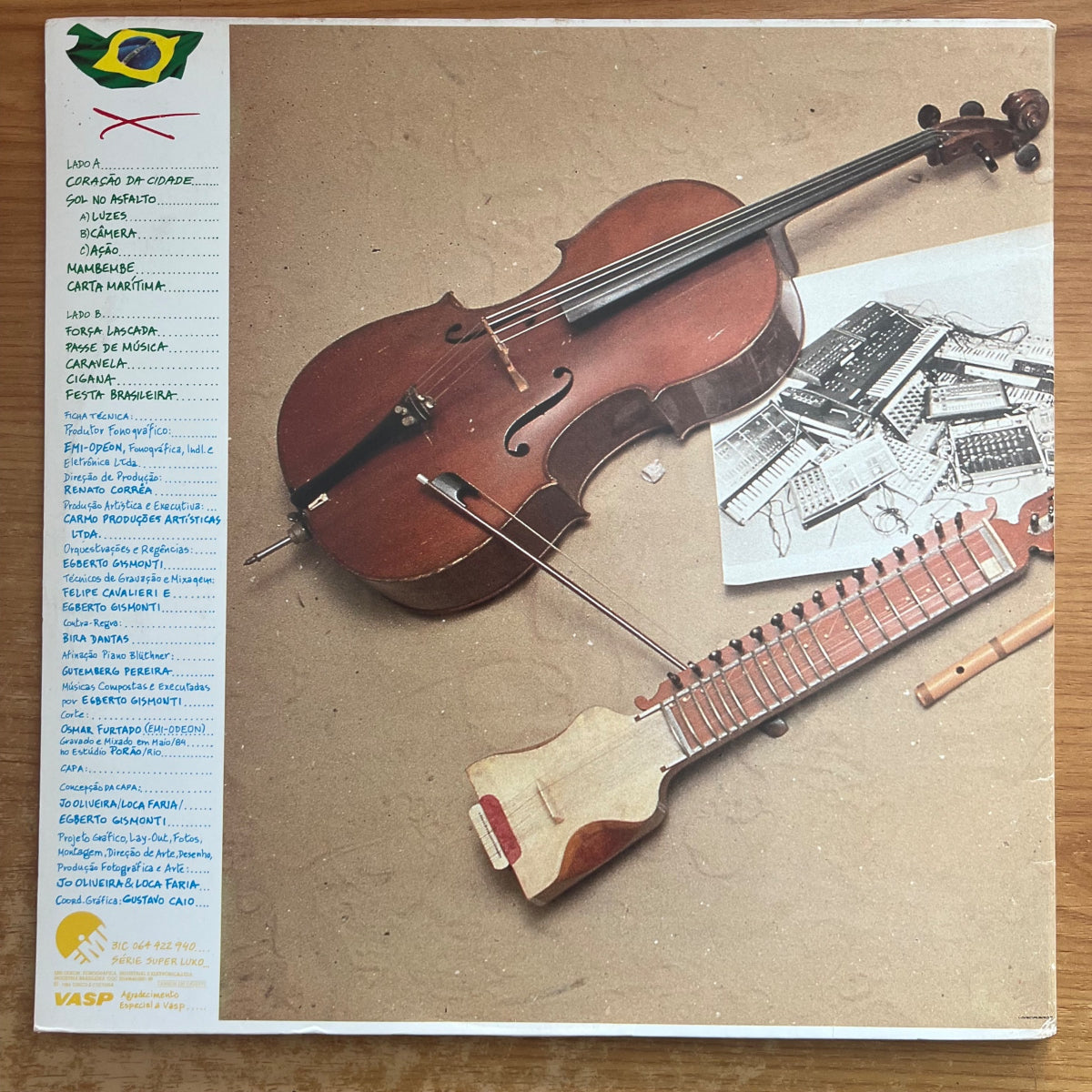 Egberto Gismonti / 1. Brasil-Press. 1985 - (M-/M-)