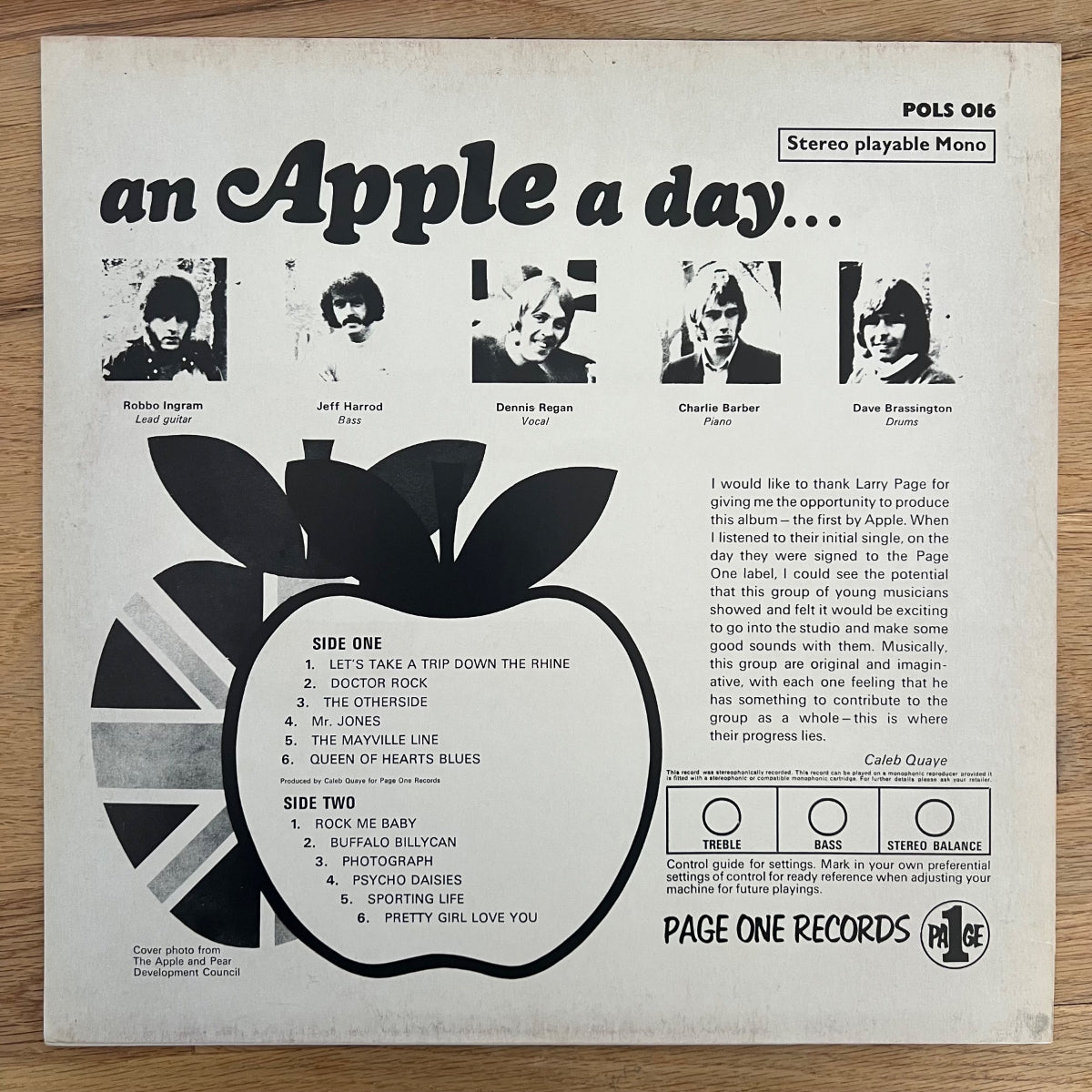 Apple - An Apple A Day / Reissue - Toller 60's Rock - (M-/VG++)