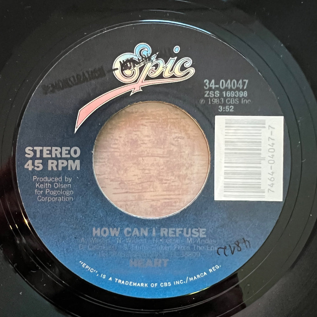 Heart - How Can I Refuse / 1. US-Press. 1983 - (M-/VG++)