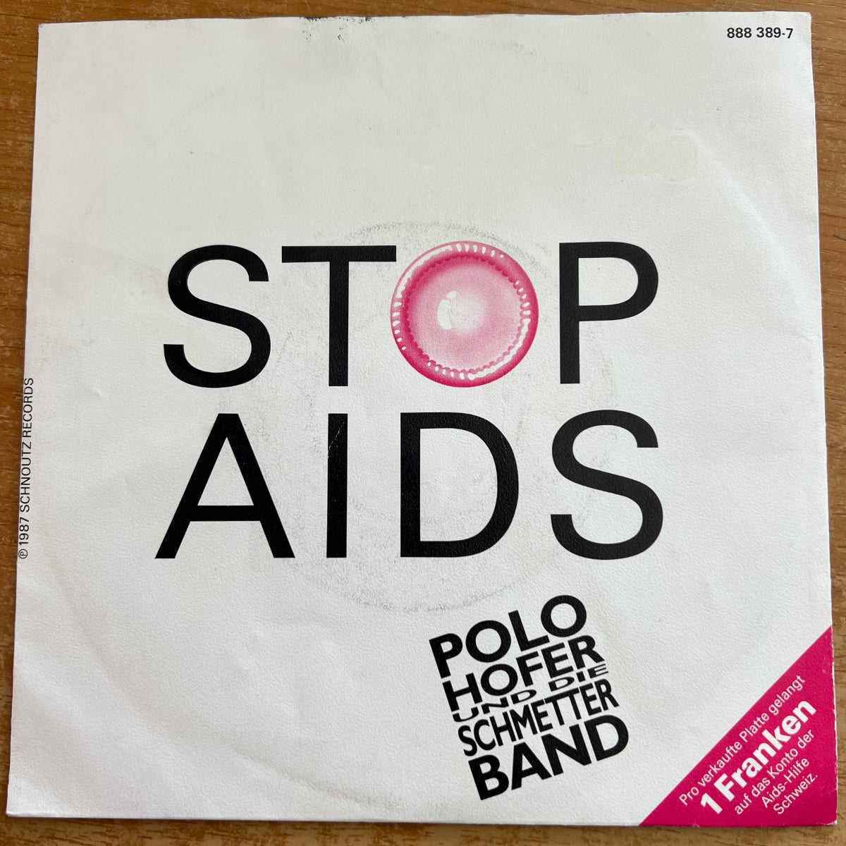 Polo Hofer & Schmetter Band - Stop Aids / 1. Swiss-Press. 1987 - (VG++/VG+)