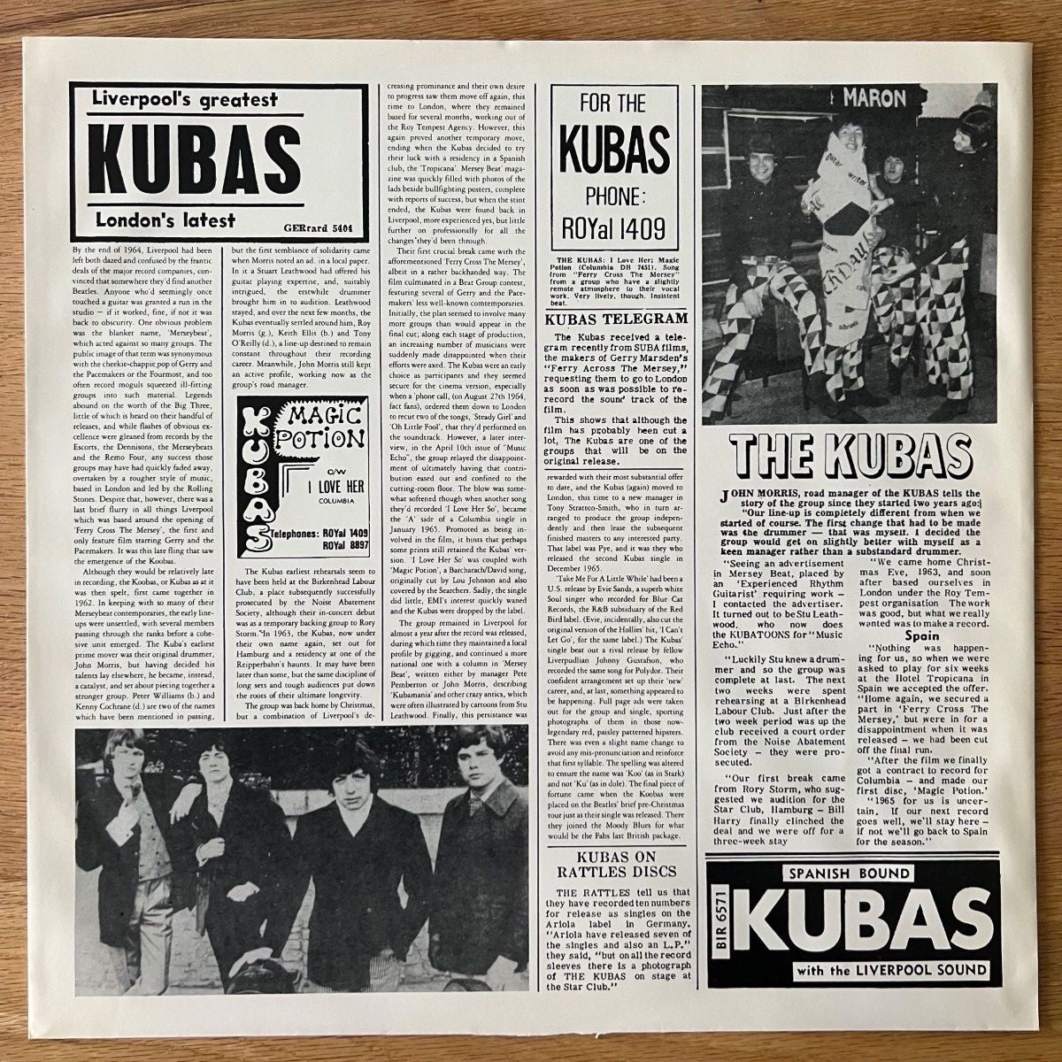 Koobas - Barricades / UK-Press. 1986 - (M-/M-)