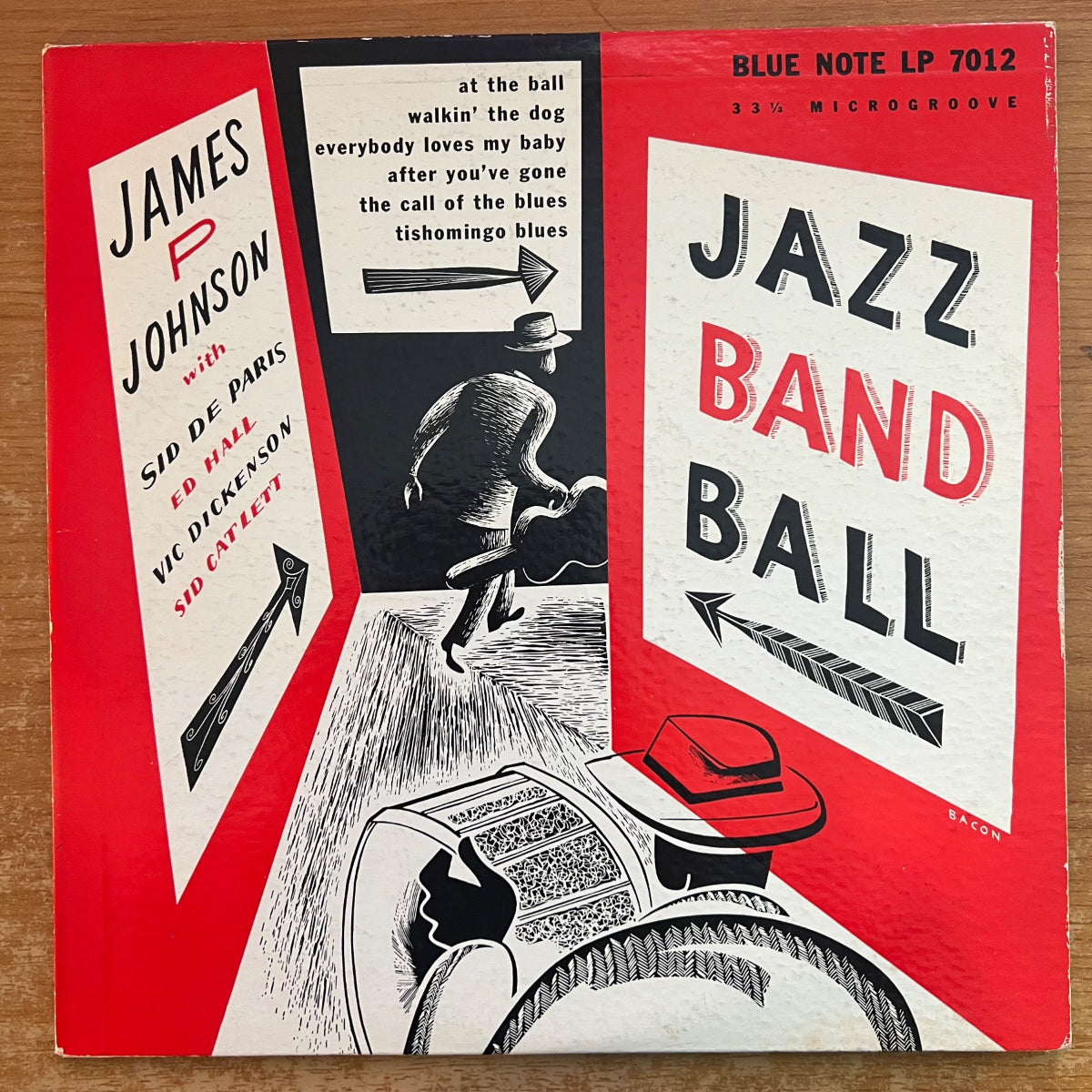 James P. Johnson's Blue Note Jazzmen - Jazz Band Ball / 1. US-Press. 1951 - (M-/VG++)