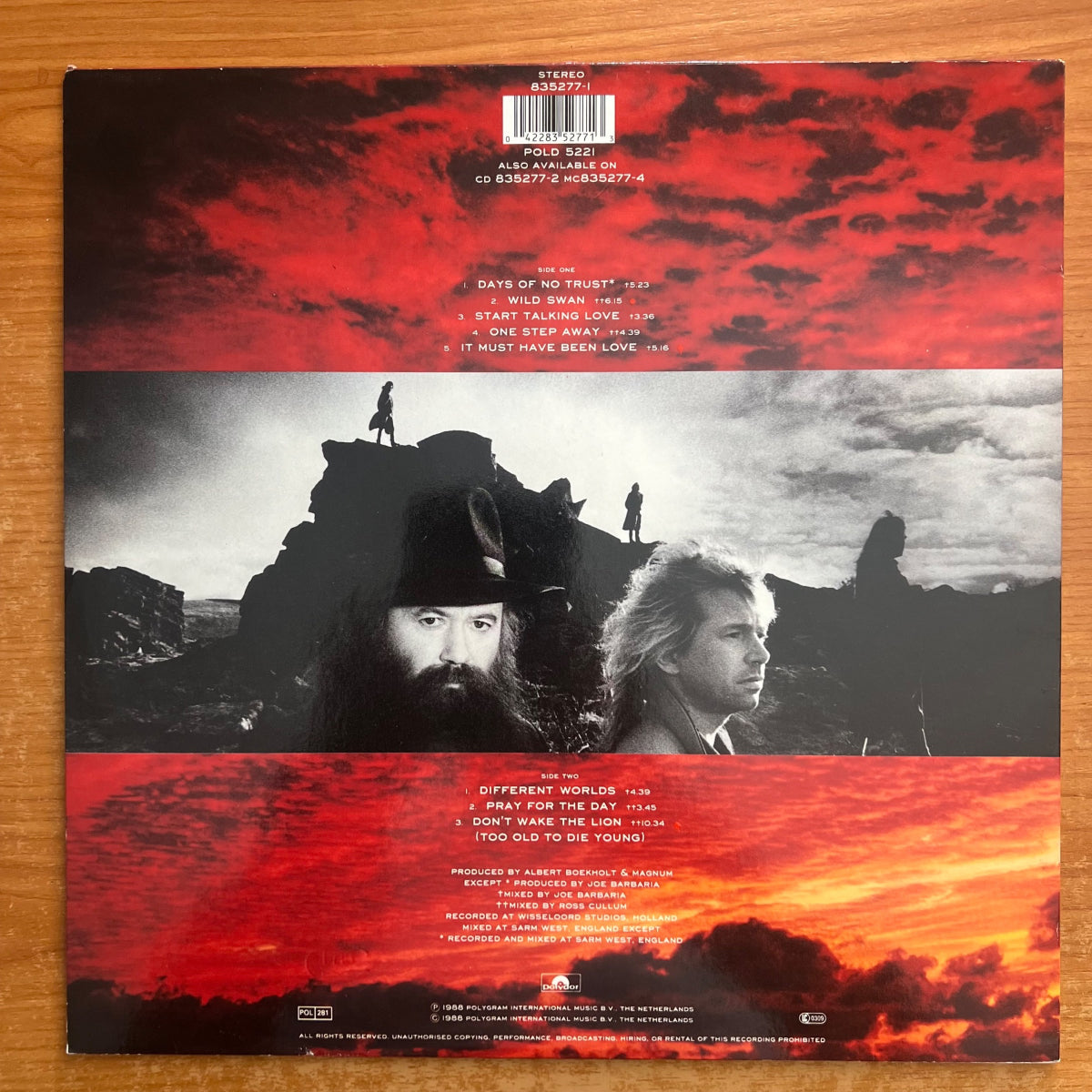 Magnum - Wings Of Heaven / 1. NL-Press. 1988 - (M-/M-)