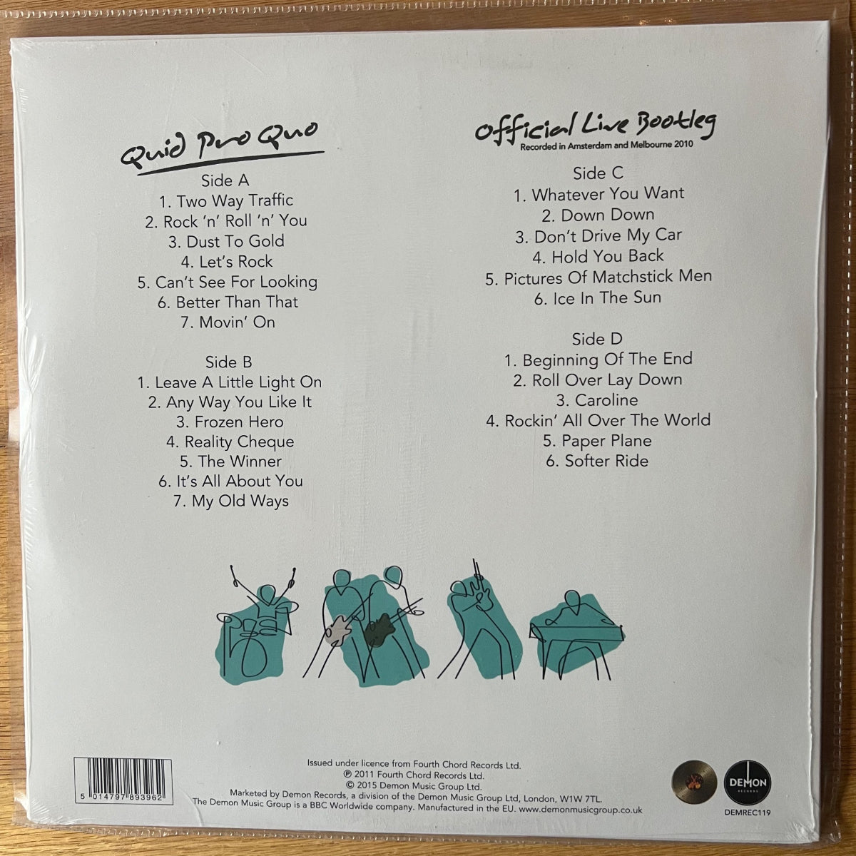 Status Quo - Quid Pro Quo / 2 LP - EU-Press. 2016 - (Mint & Sealed)