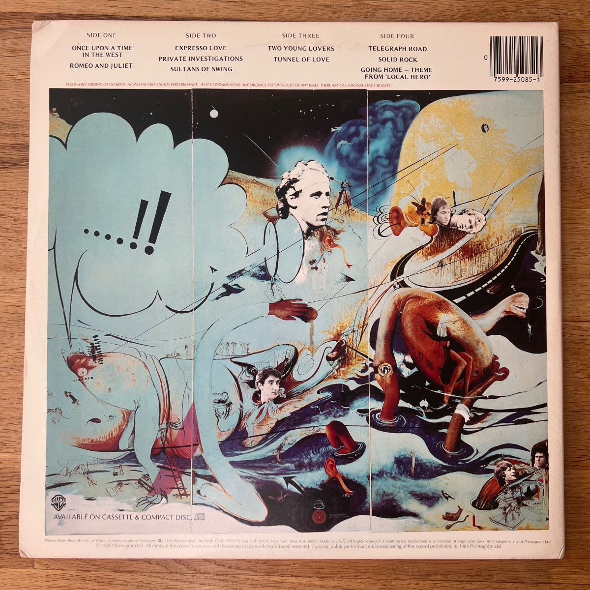 Dire Straits - Alchemy (Live) / US-Promo 1984 - (M-/VG++)