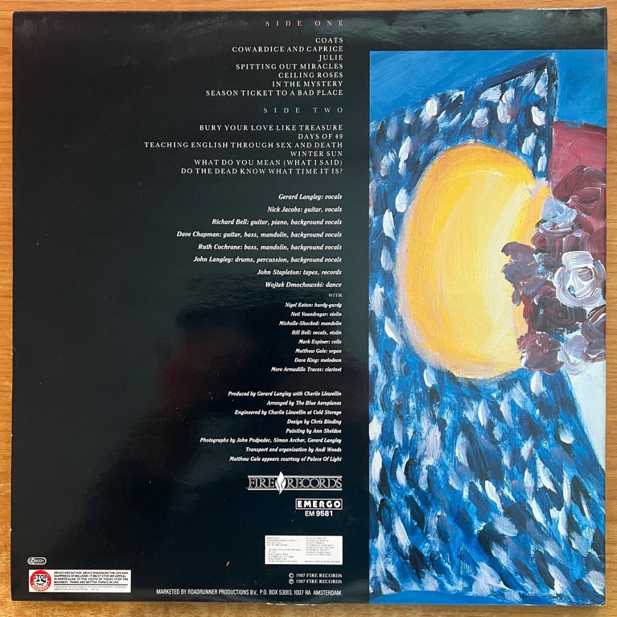 Blue Aeroplanes - Spitting Out Miracles / 1. NL-Press. 1987 - (M-/M-)
